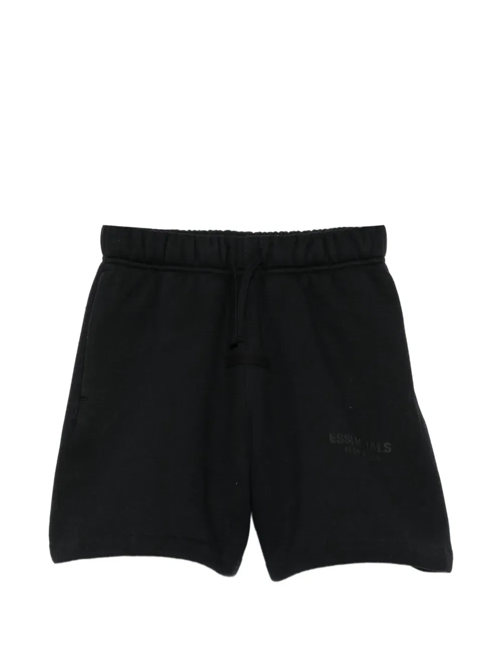Спортивные шорты с логотипом Fear Of God Essentials Kids, черный