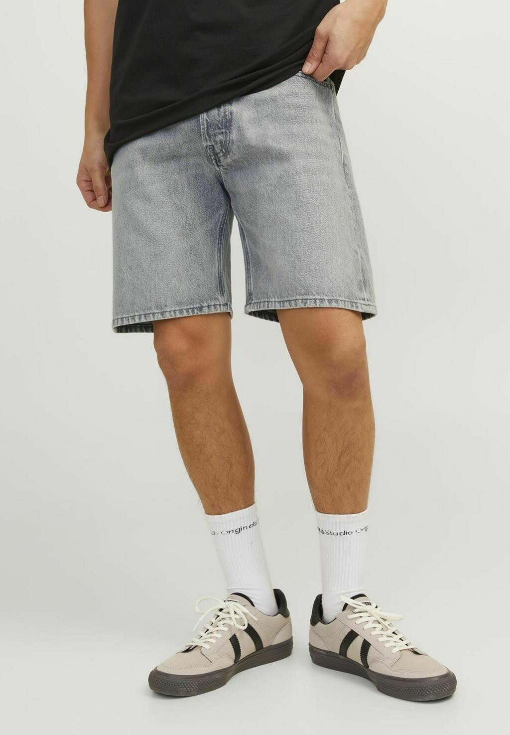 Джинсовые шорты Jack & Jones, серый