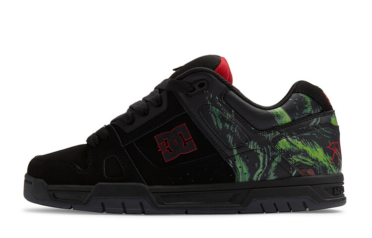 

Кроссовки DC Shoes Skateboarding Men, черный/серый/мультиколор