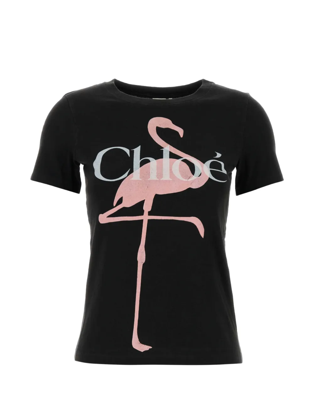 

Футболка с логотипом Chloé, черный