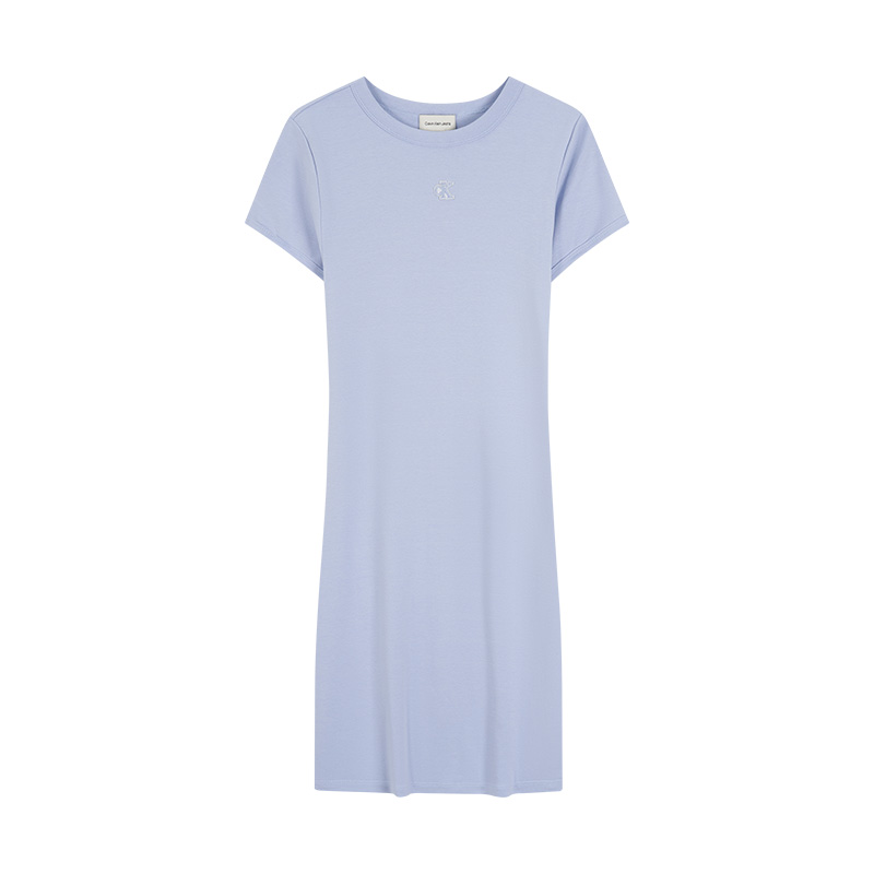 

Женское платье с коротким рукавом Calvin Klein, tkf-celestial синий