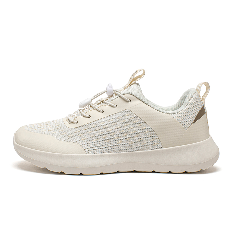 

HOBIBEAR Износостойкие амортизирующие кросcовки низкие унисекс Ecru, цвет Ecru