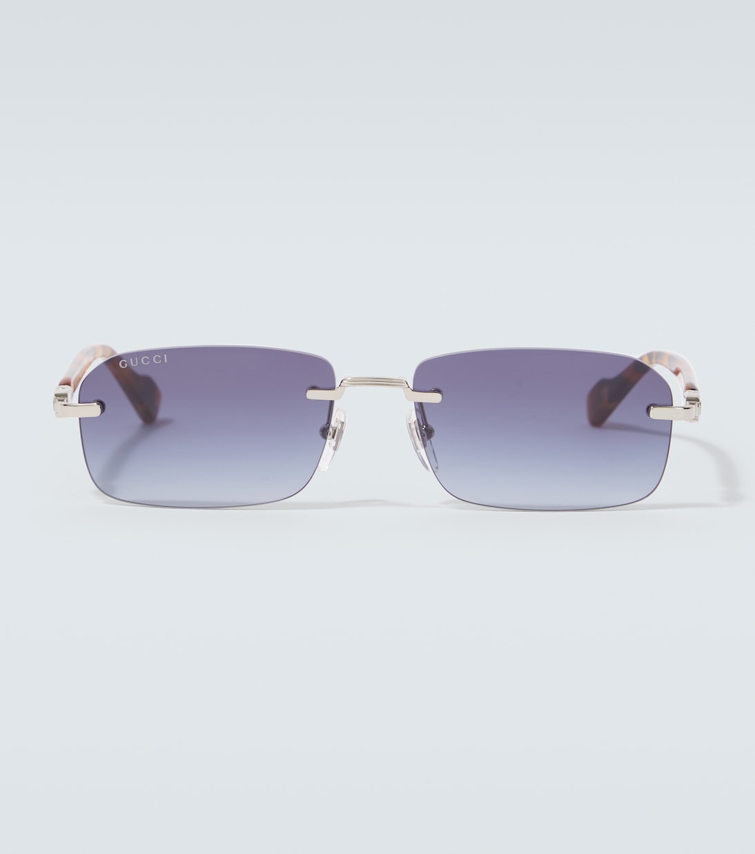

Прямоугольные солнцезащитные очки Gucci