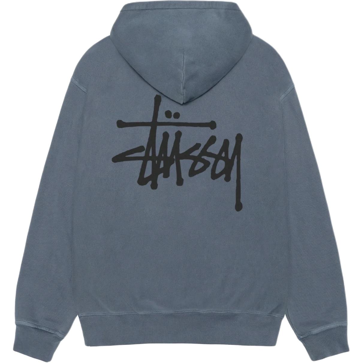 Базовый худи Pigment Dyed Stussy, natural — фото 4