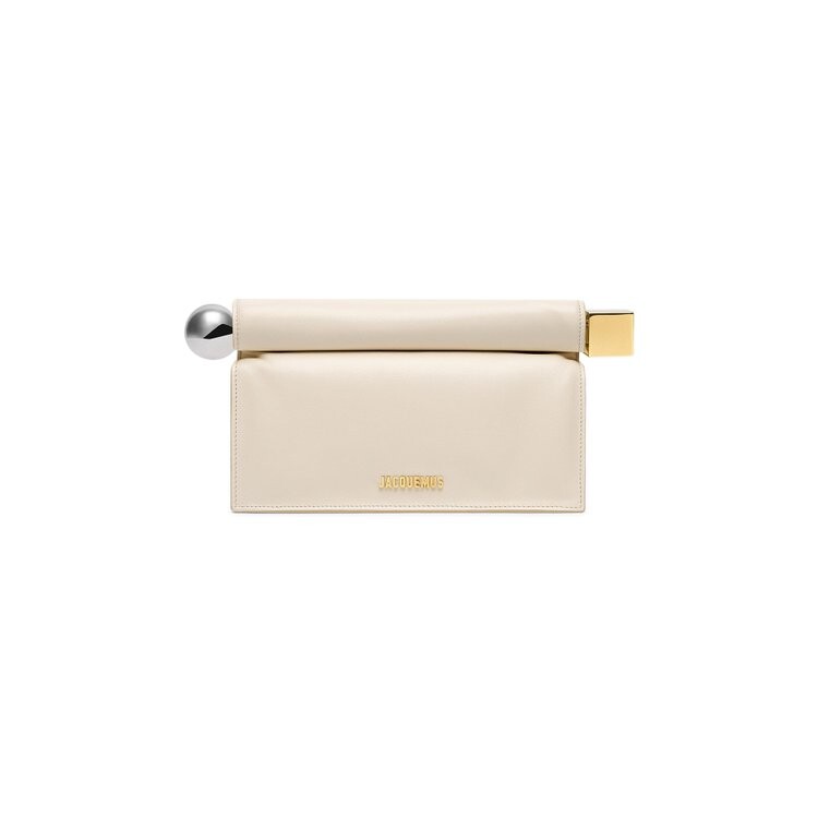 

Сумка через плечо Jacquemus La Pochette Rond Carre, цвет Light Ivory, Бежевый, Сумка через плечо Jacquemus La Pochette Rond Carre, цвет Light Ivory