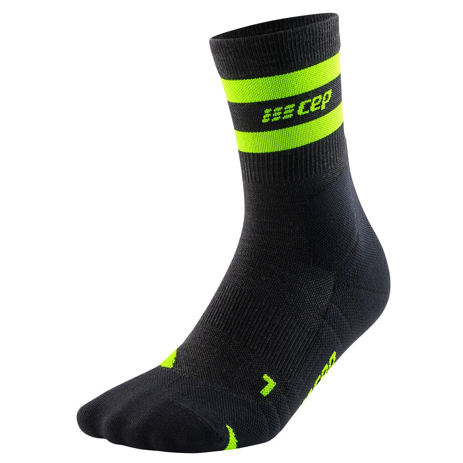 

Компрессионные носки Cep Hiking Merino Mid-Cut Socks, цвет Stonegrey/Green