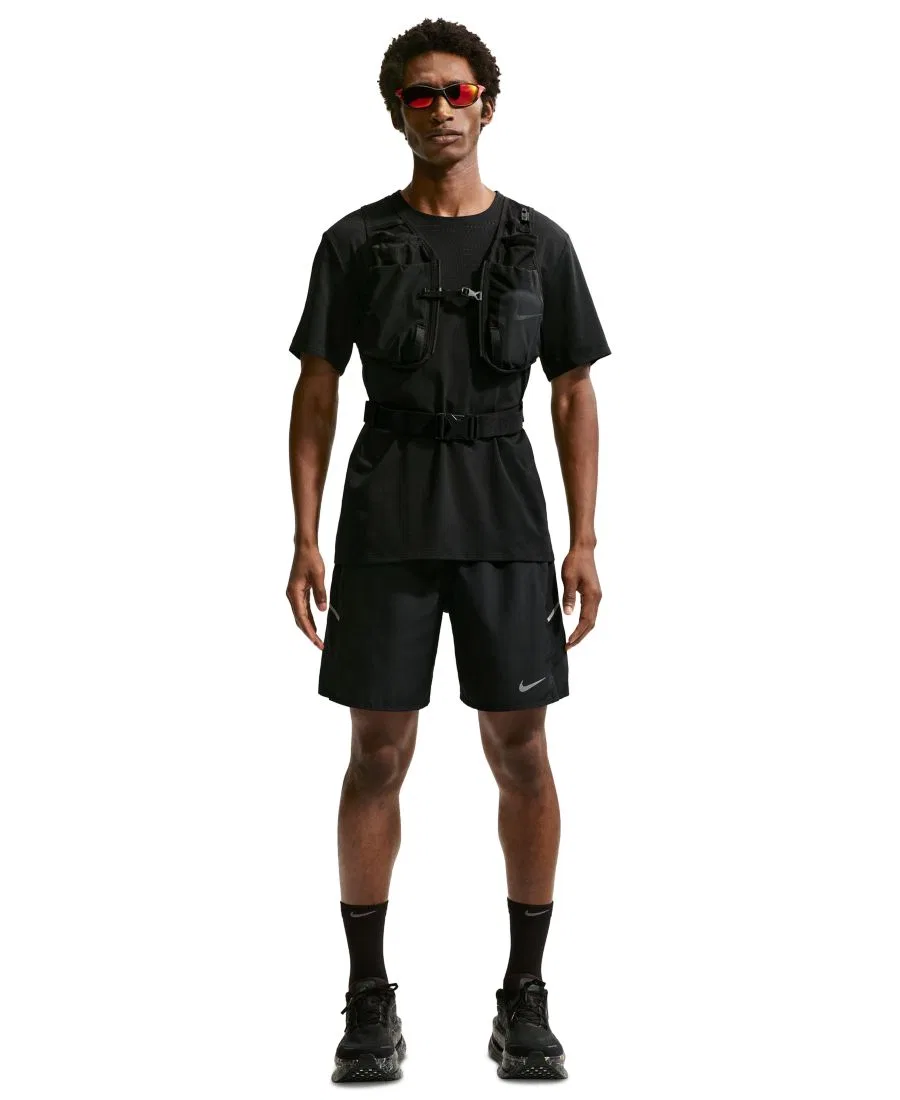 Мужские беговые шорты Miler Dri-FIT Nike, Black/Reflective Silver