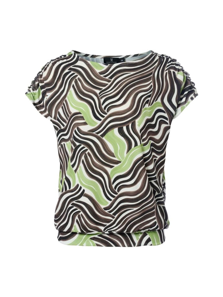 

Футболка Mart Visser, цвет blandy print top grün/taupe