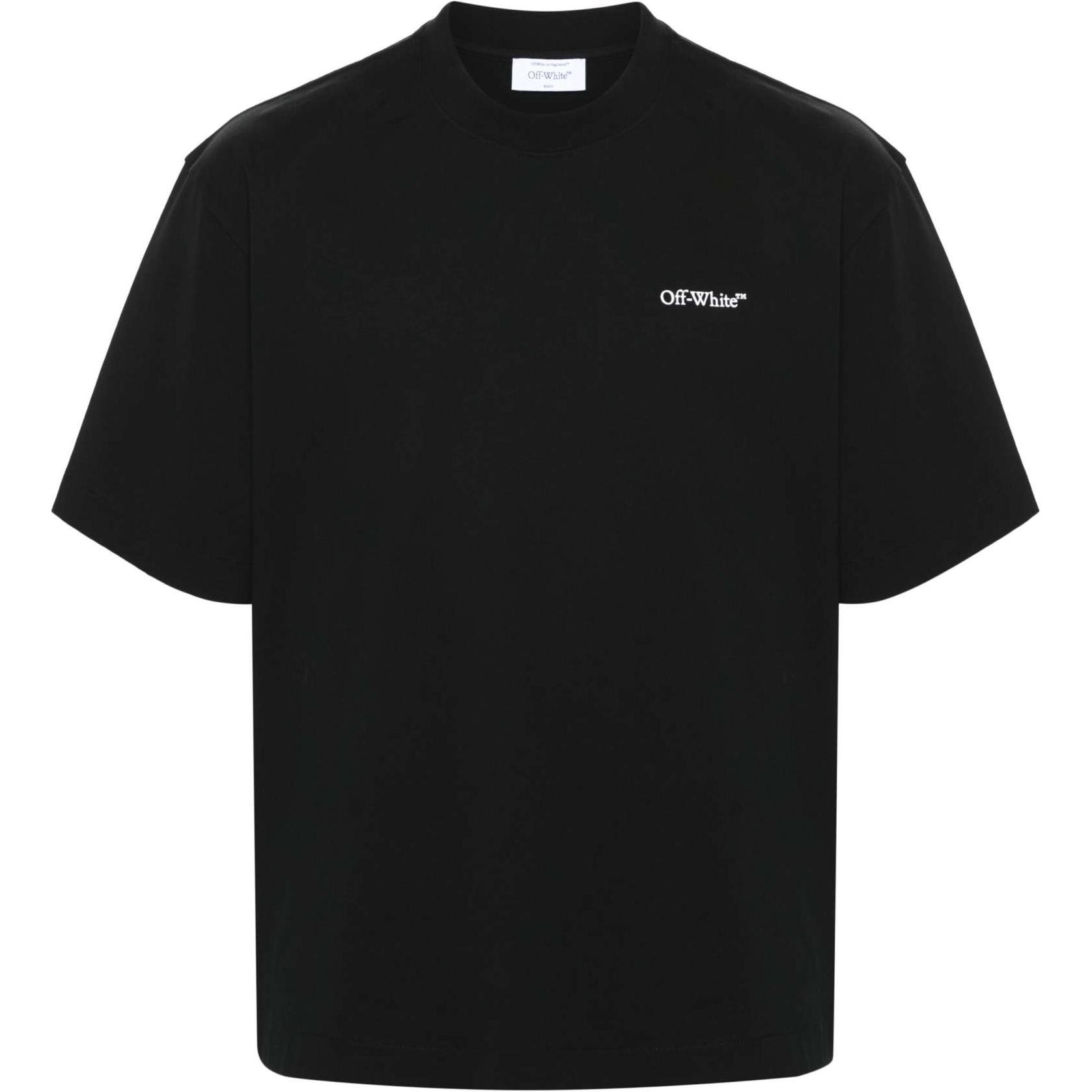 

OFF WHITE Футболка с принтом "Ветреная стрелка" OFF-WHITE, черный