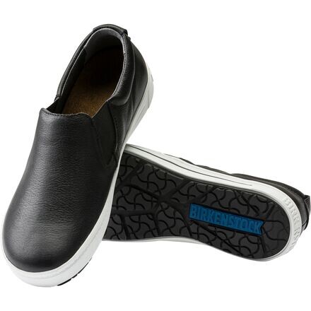 Кроссовки женские Birkenstock кожаные водостойкие, черный — фото 3