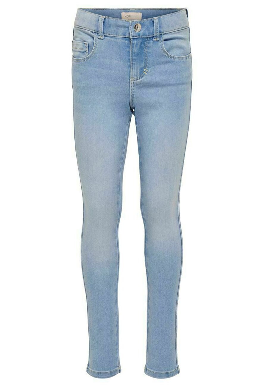 Джинсы Skinny Fit Kids ONLY, светло-голубой деним — фото 4