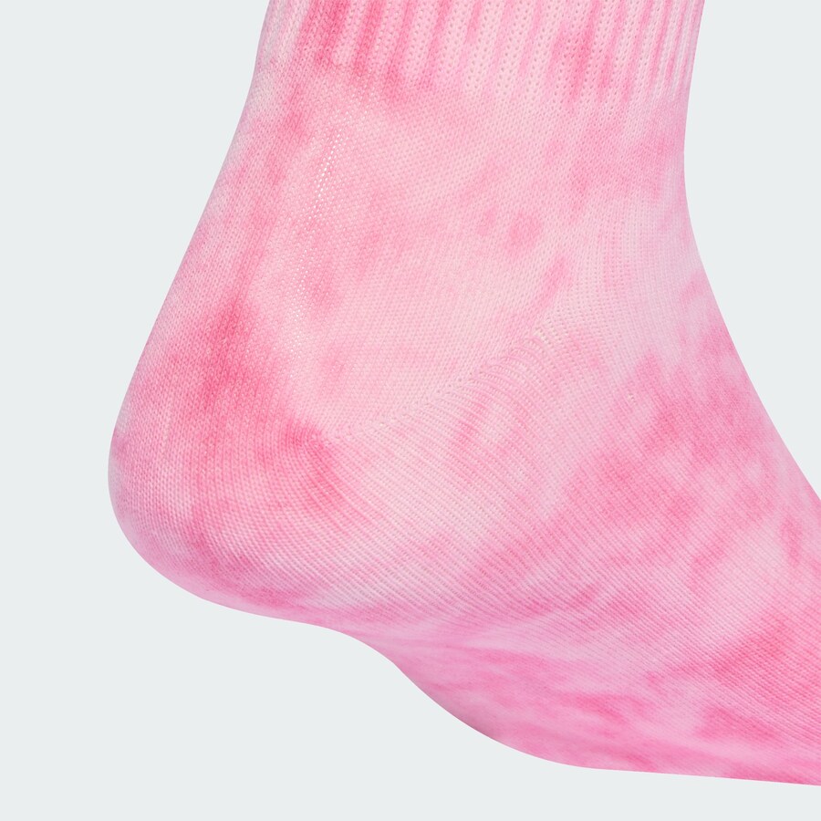 Носки ADIDAS ORIGINALS Tie Dye Crew 3 Pairs, Magenta/Eosin/Dusky pink/White — фото 4