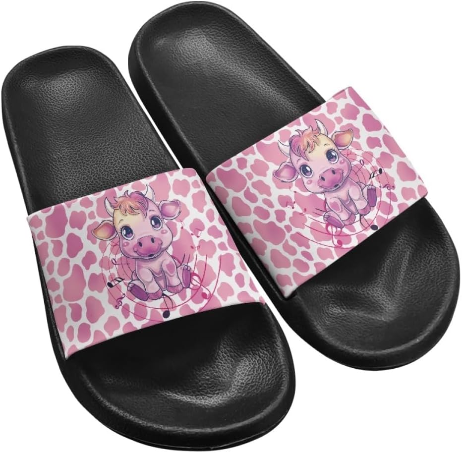 

Шлепанцы для женщин и мужчин. Милые водонепроницаемые шлепанцы с противоскользящим покрытием. Летние быстросохнущие тапочки для пляжа, бассейна и душа Generic, розовый