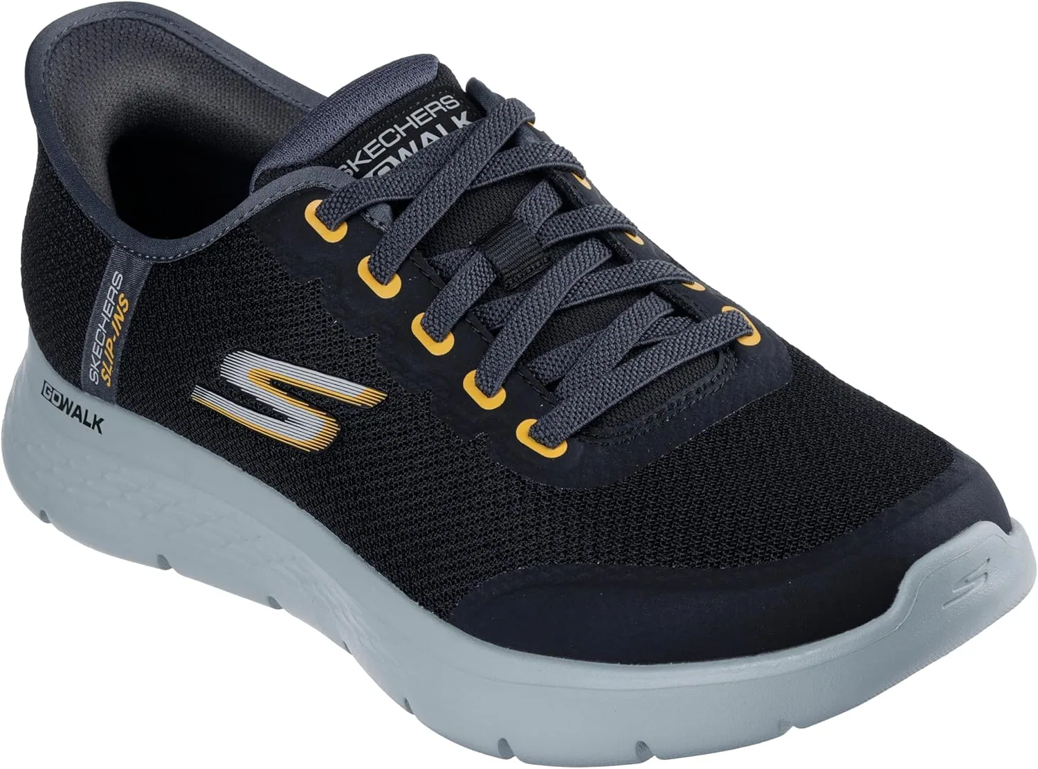 Мужские тапочки Skechers Herren GO Walk Flex - Черный