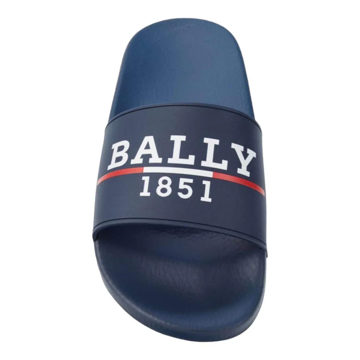 Bally Мужские сандалии-шлепанцы Samuel 6238703 из резины цвета "чернила" для бассейна — фото 3