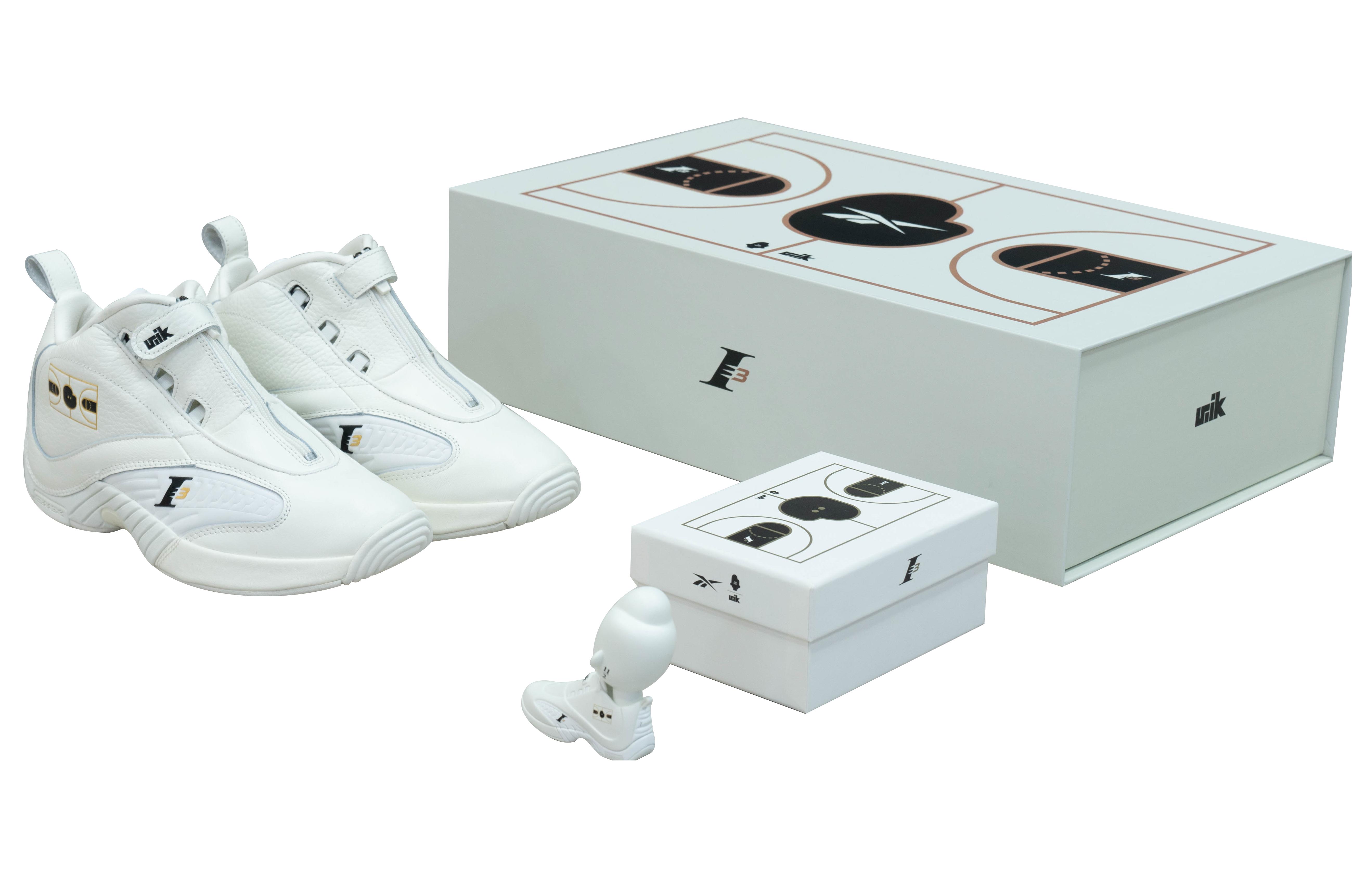 

Reebok Answer4 Винтажные баскетбольные кроссовки белого цвета