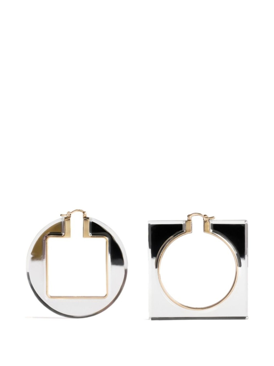 

Jacquemus серьги-кольца The Rond Carré, серебряный
