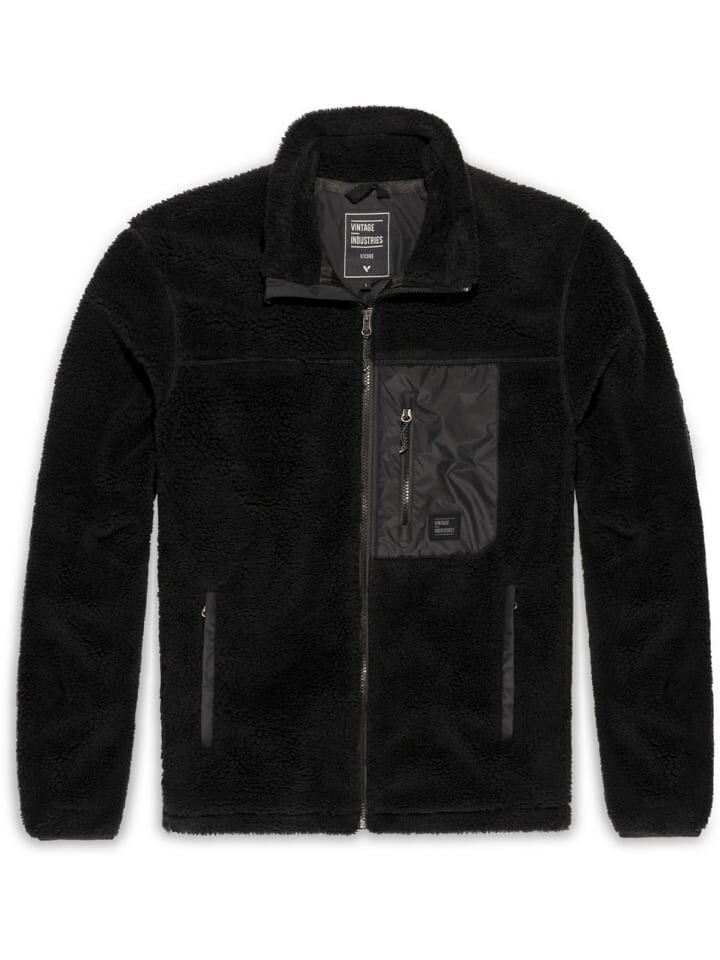 

Флисовая куртка Vintage Industries, черный