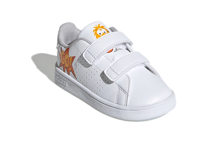 Кроссовки adidas neo ADVANTAGE Toddler Shoes TD Low-top White/orange — фото 3