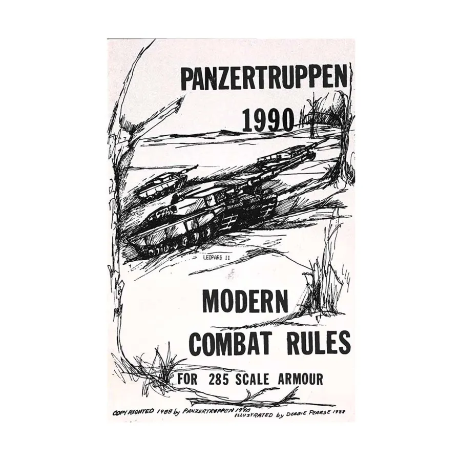 

Танковые группы 1990 г., Historical Miniatures Rules (Panzertruppen 1990)