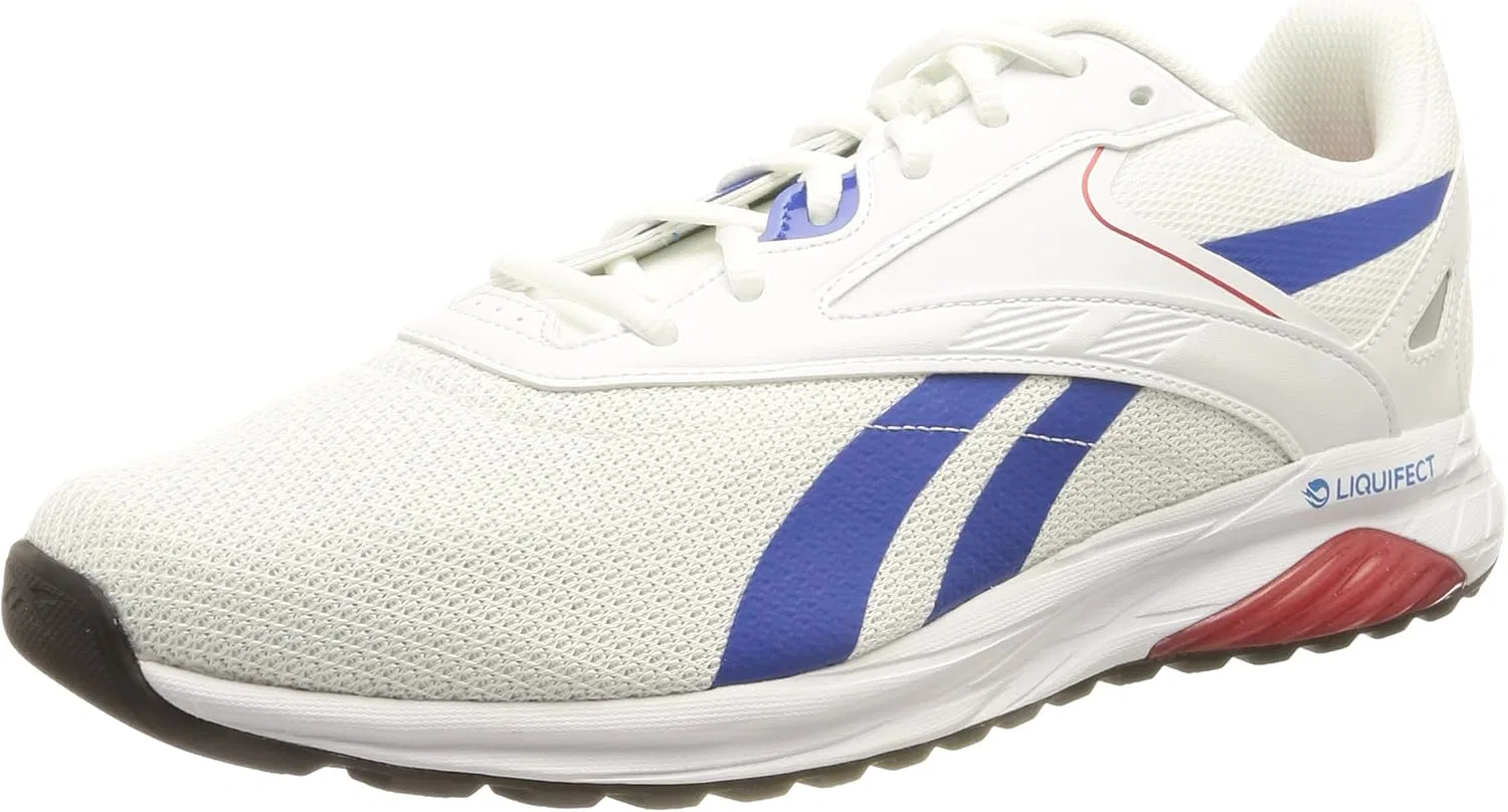 Мужские кроссовки Reebok Liquifect 90 2, Ftwr White Vector Blue Vector Red