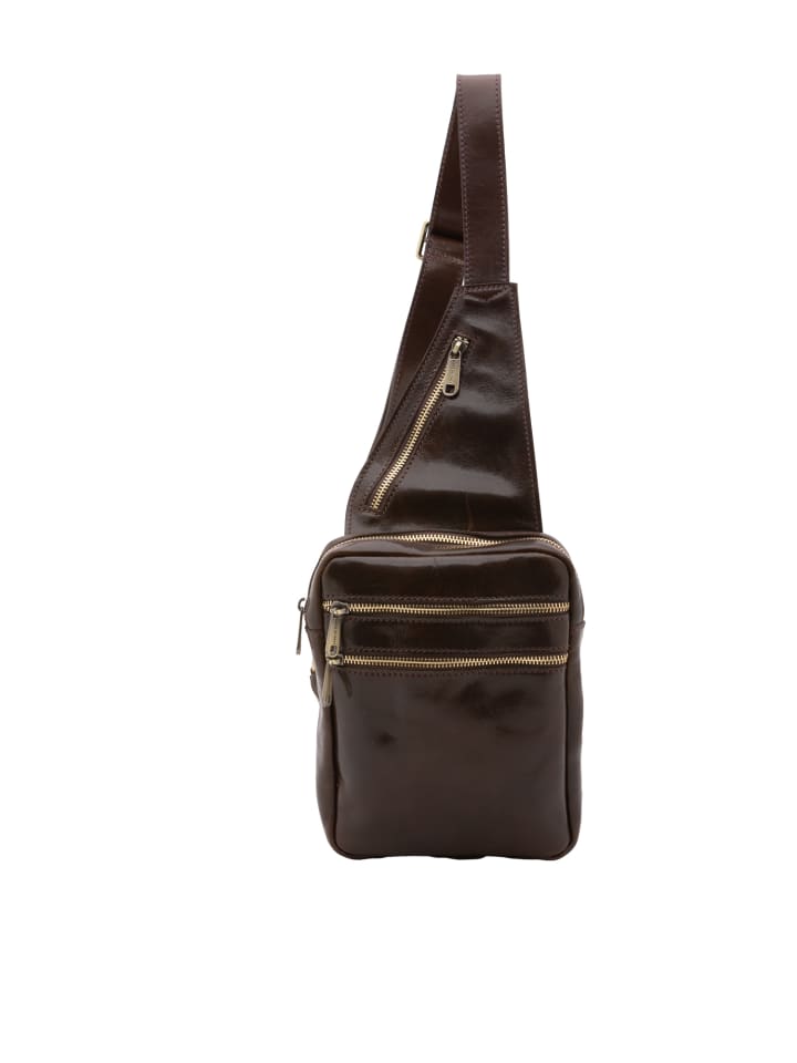 

Наплечная сумка Viola Castellani, темно-коричневый