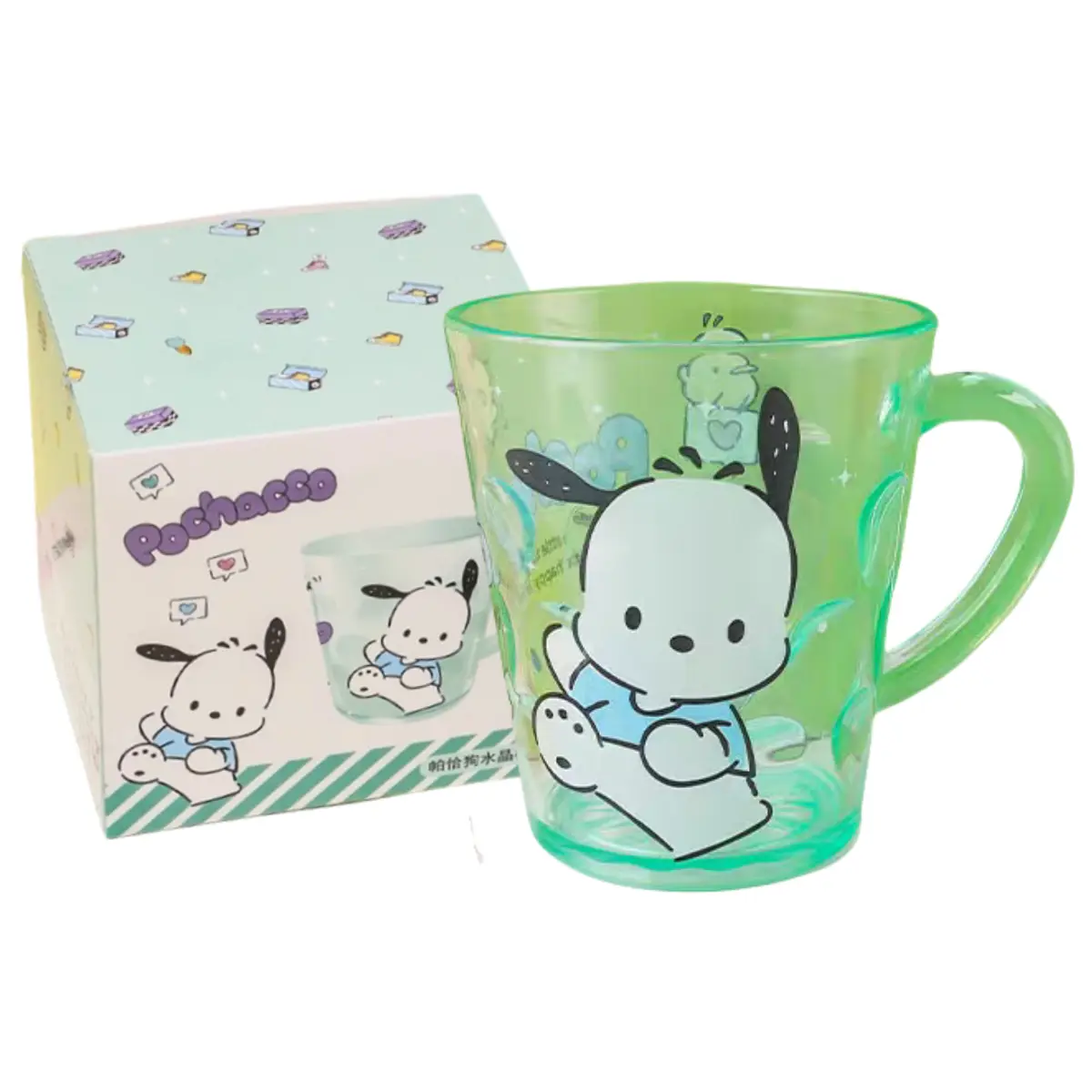 

Пластиковые стаканы для воды Sanrio, Pochacco Crystal Glass