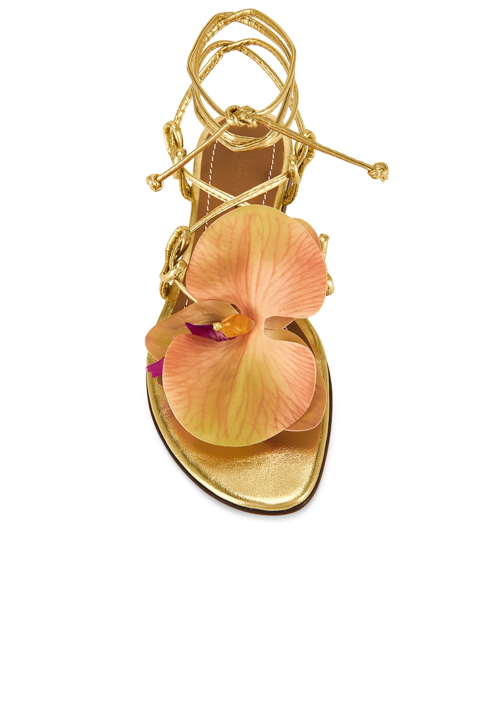 Босоножки Victoria Alameda Turquesa, gold — фото 4