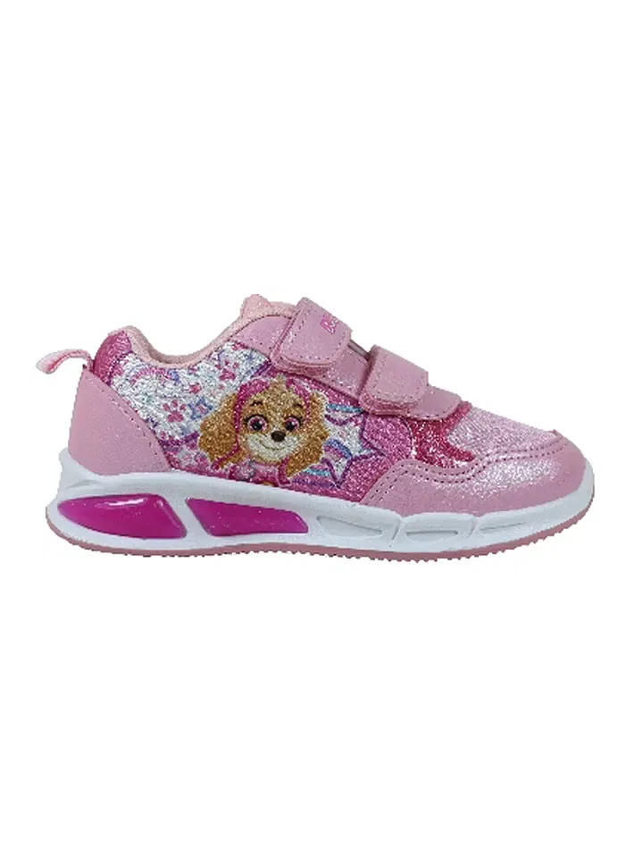 Кроссовки с блестками Paw Patrol, розовый
