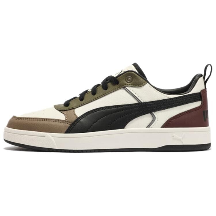 

Кроссовки Puma DRIBBLE Lifestyle Shoes Unisex Low-top White/black/brown, зеленый