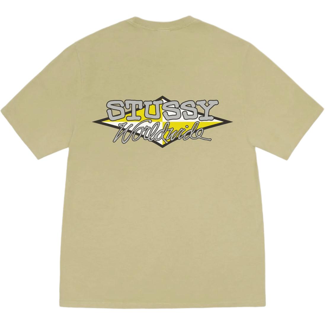 Футболка SS25 Unisex Crew Neck Moderate Straight Fit Stussy, natural — фото 4