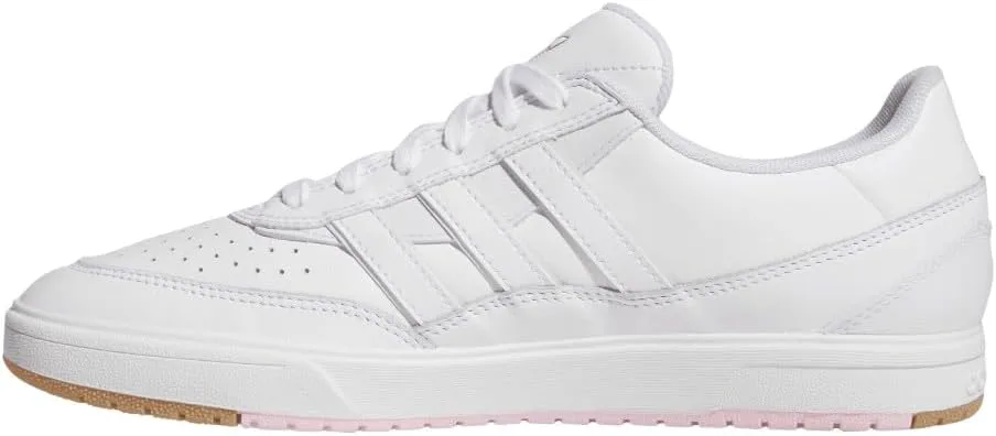 Мужские кроссовки Adidas Tyshawn II на шнуровке для повседневной носки - белые, белый — фото 4