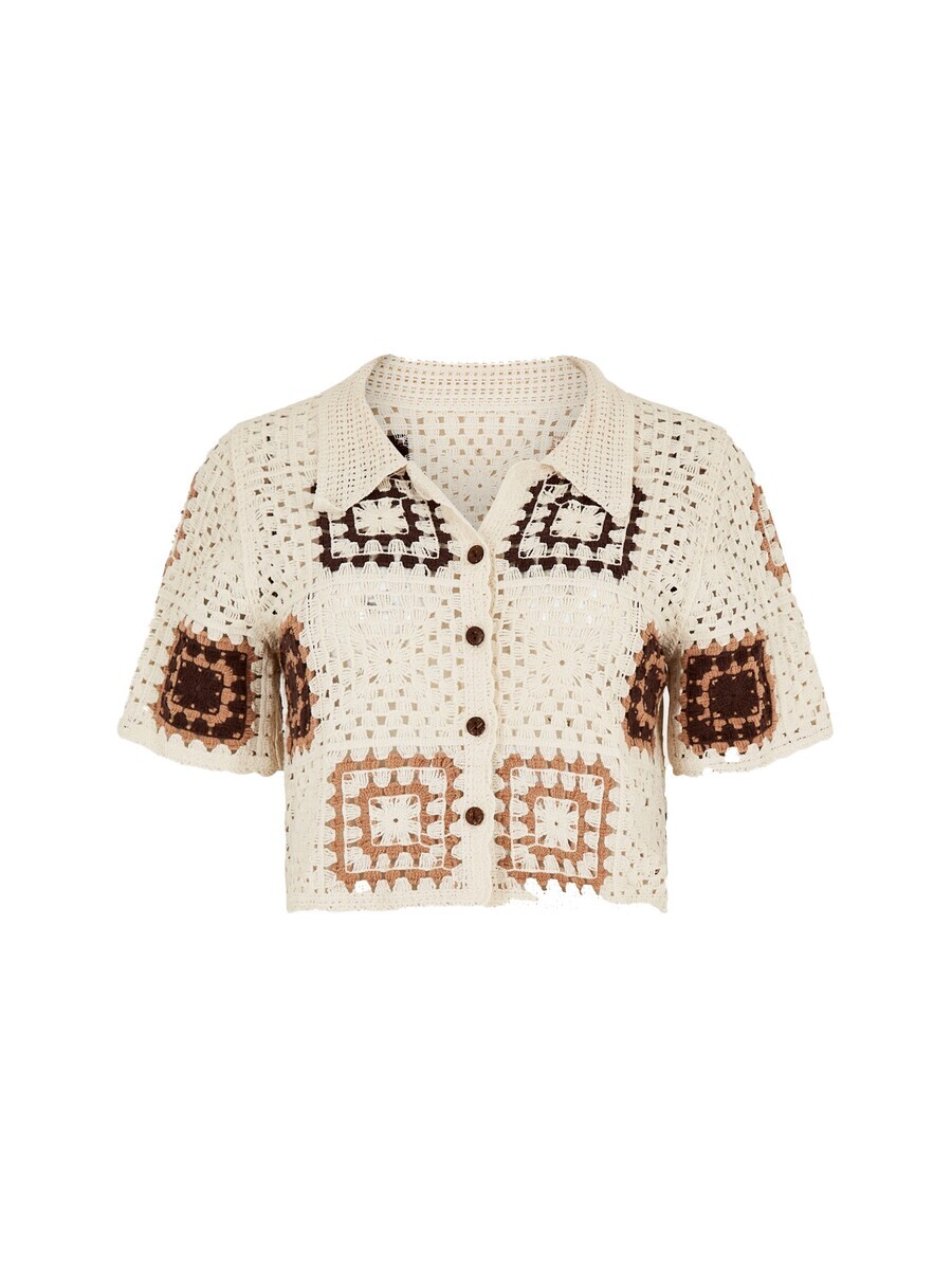 

Вязаный топ Apricot Knitted Top, бежевый
