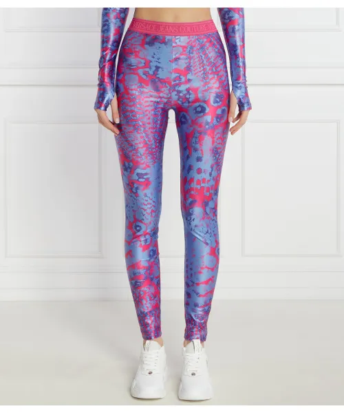 

Леггинсы Slim fit Versace Jeans Couture, синий