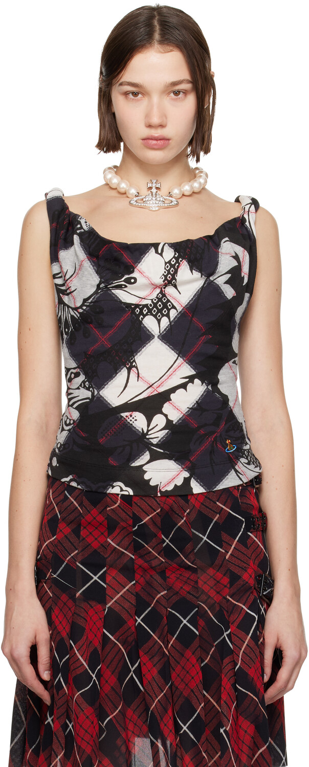 

Черный топ Анна Vivienne Westwood