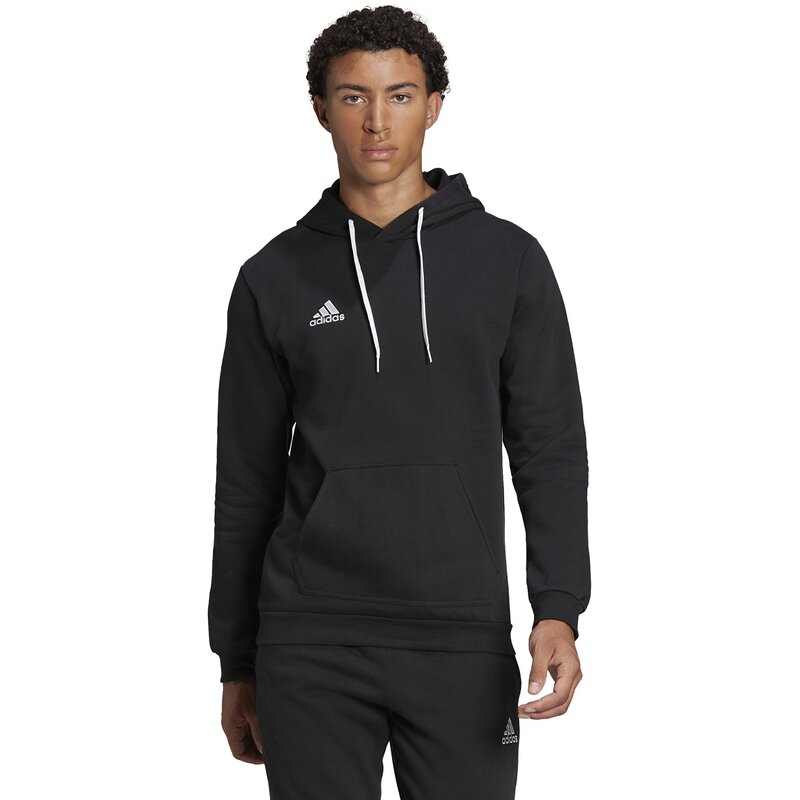 Толстовка с капюшоном Entrada 22 (нормальная и длинная) Adidas, черный — фото 2