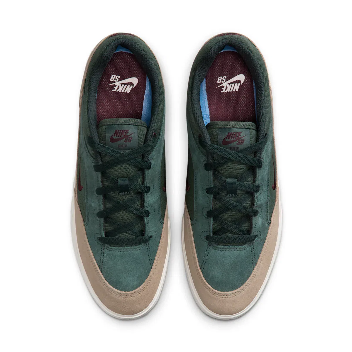 Мужские скейтбордистские кроссовки SB Malor Nike, белый — фото 4