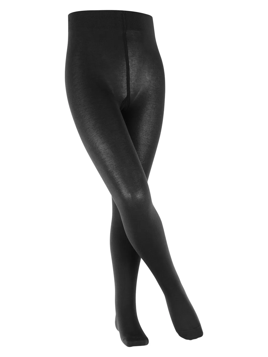Колготки Falke Cotton Touch черного цвета