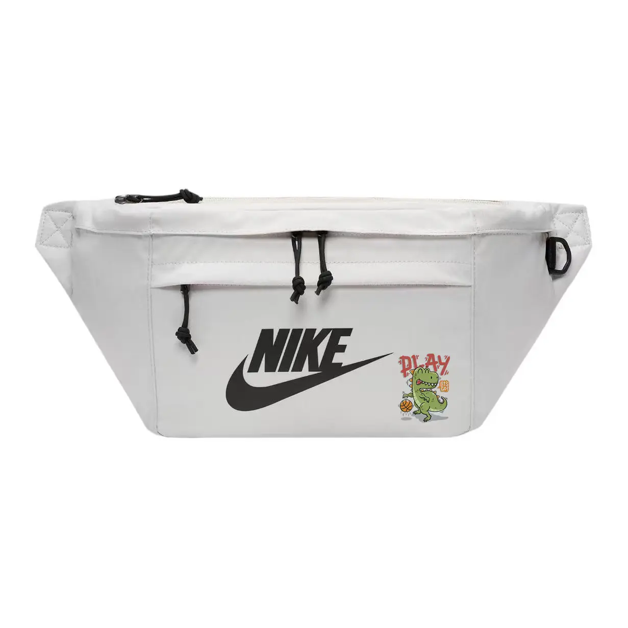

Nike Тканевая поясная сумка через плечо унисекс светло-бежевая, 恐龙篮球