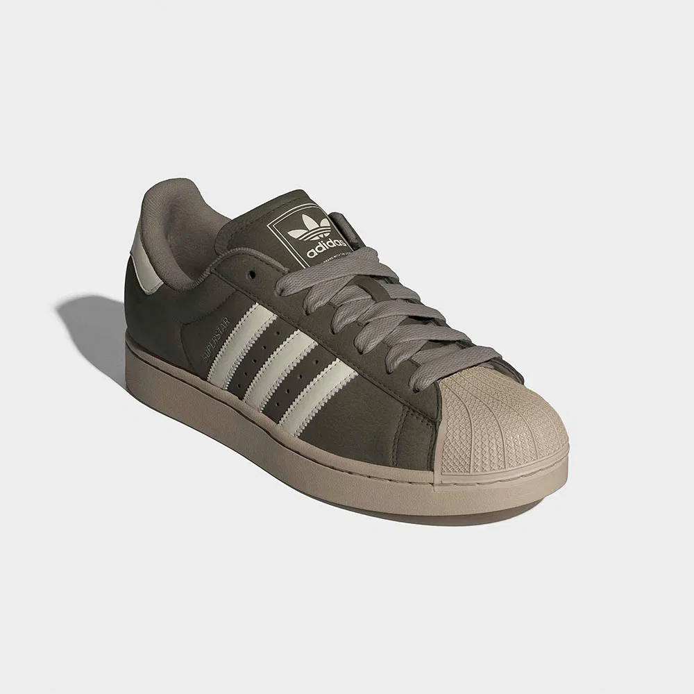 Мужские кроссовки Adidas Superstar II Olive Strata:White
