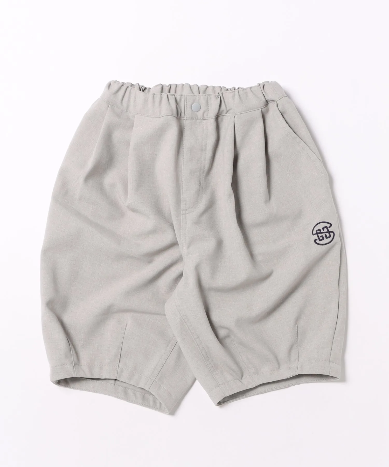 Детские шорты-баллон из полиэстера Polyester CANAPA Ballooned Shorts GROOVY COLORS серые — фото 2