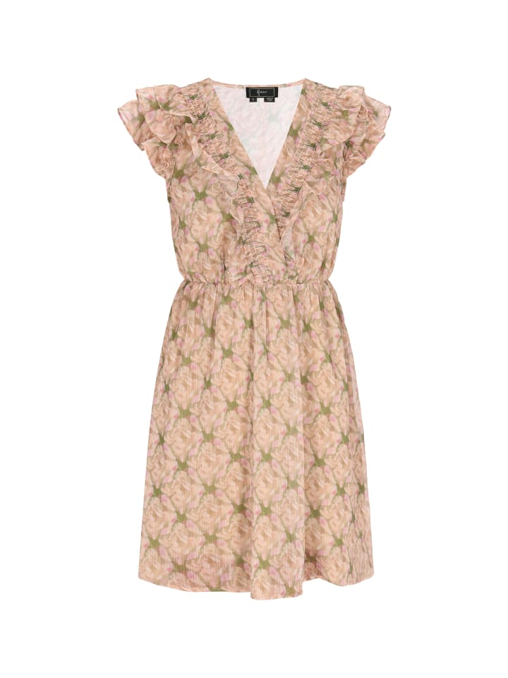 

Платье до колена faina, цвет beige multicolor