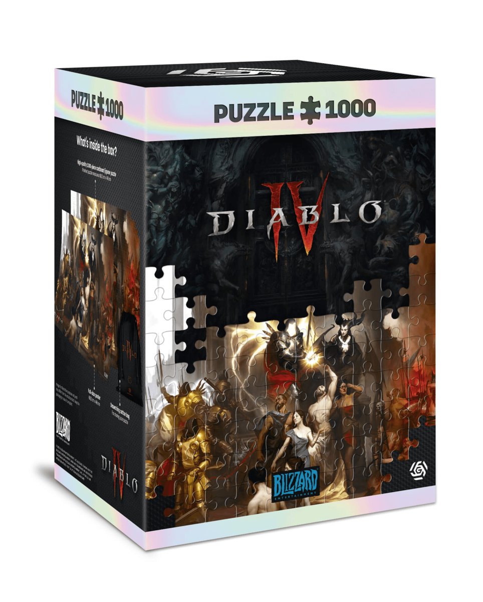 

Good Loot, пазл, Diablo IV Birth of Nephalem Puzzles, 1000 шт.