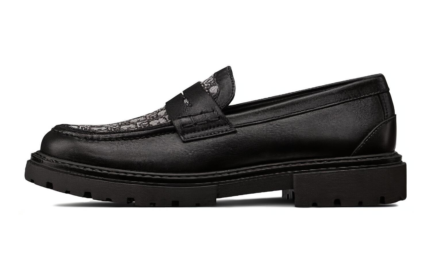 

Туфли кожаные Dior Kids Low-top детские, черный