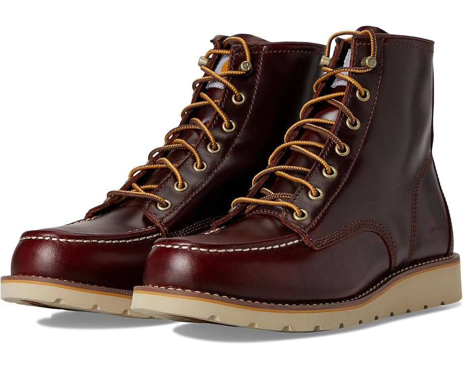 

Ботинки Carhartt 6" Moc Toe Wedge Boot, цвет Red Brown