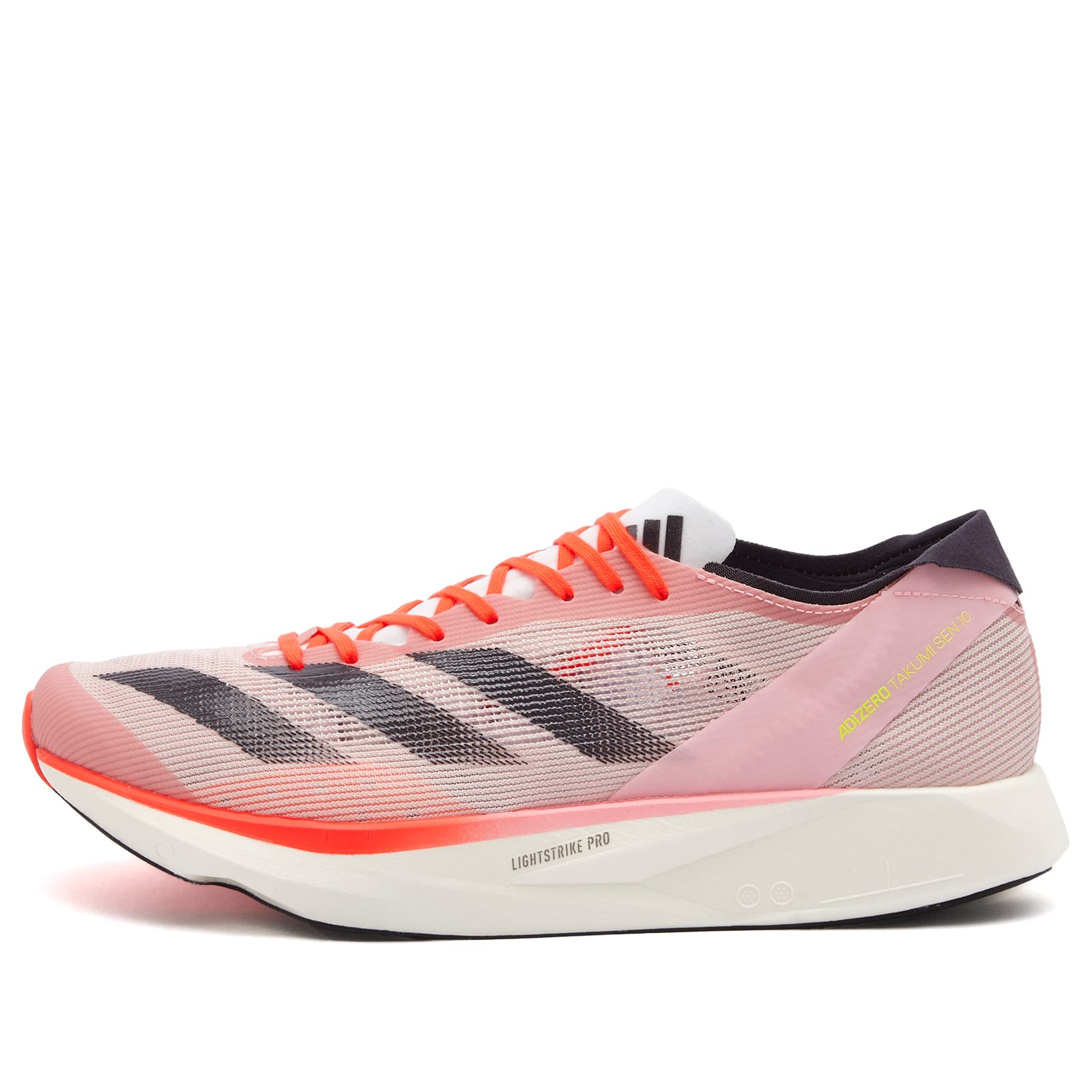 

Кроссовки Adidas Adizero Takumi Sen 10 M, цвет Pink Spark, Aurora Met & Sandy Pink