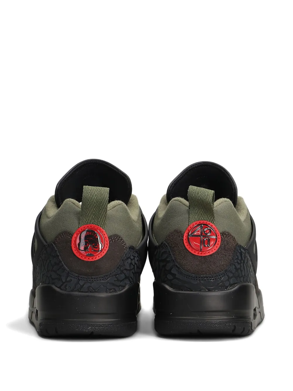 Кроссовки Spizike Low Jordan, зеленый — фото 3