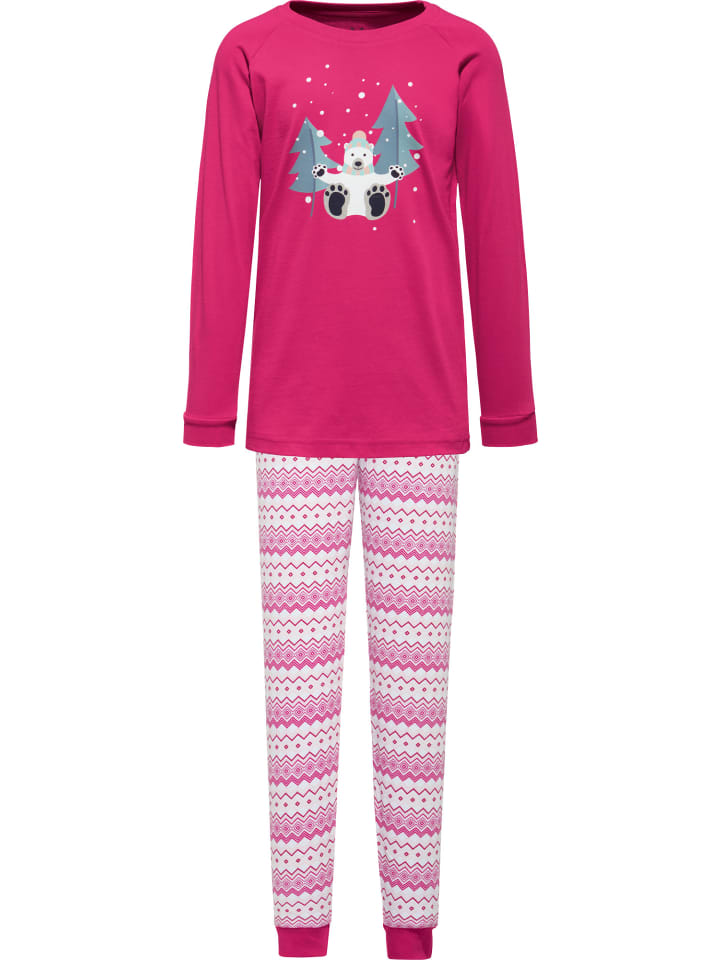 

Erwin Müller Детская пижама из трикотажа, розового цвета