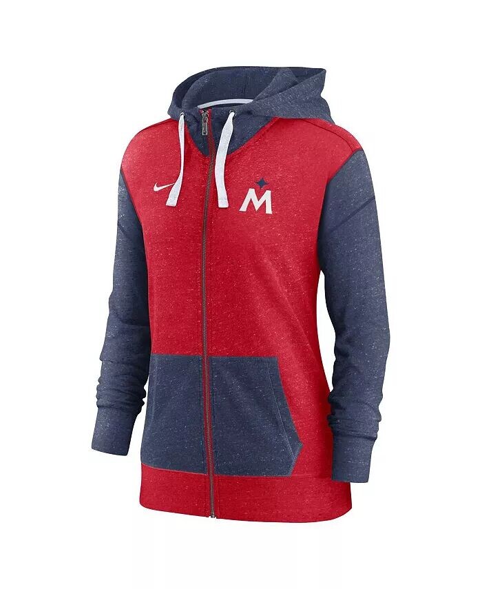 Женская красная толстовка с молнией во всю длину Minnesota Twins Nike — фото 3