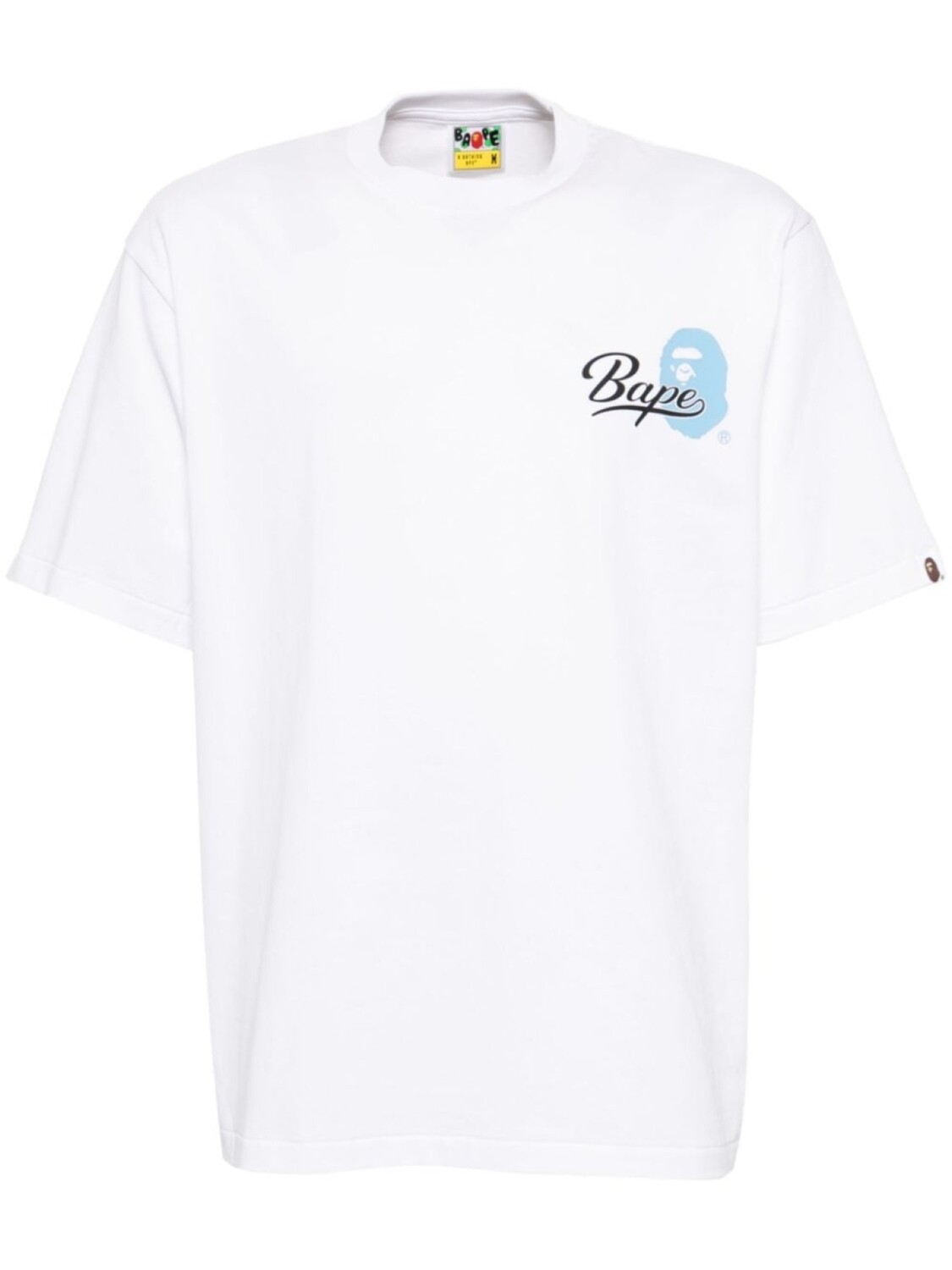 

A BATHING APE футболка с логотипом, белый